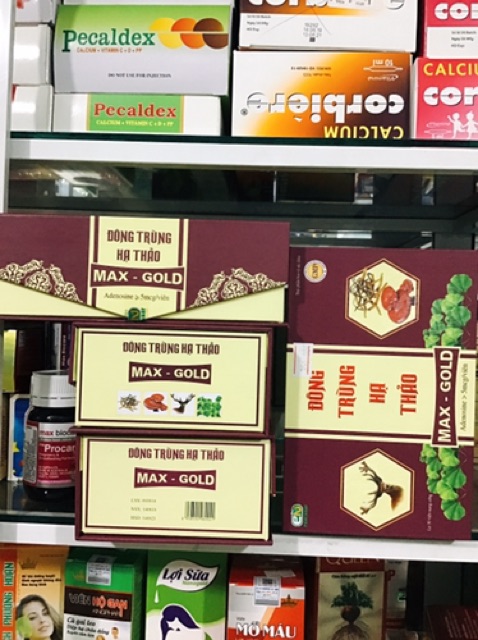 VIÊN UỐNG ĐÔNG TRÙNG HẠ THẢO MAX-GOLD (hộp 30 viên)