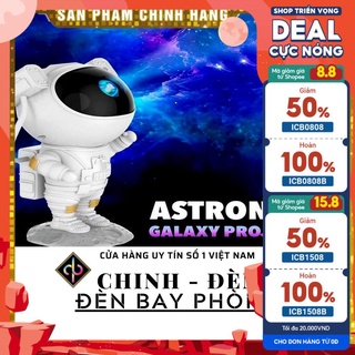 Đèn Ngủ Thiên Hà Ngân Hà Chiếu Bầu Trời Sao Galaxy Phi Hành Gia Cho Phòng Ngủ