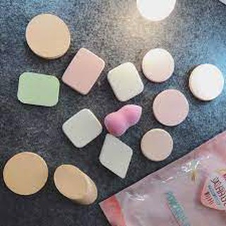 sét 13 miếng bông mút trang điểm (có sỉ)