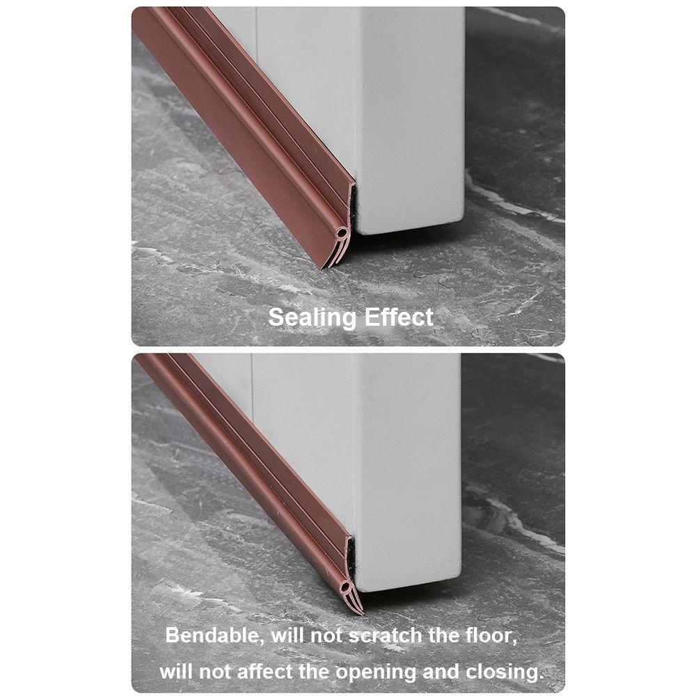 CONOPERY Dải Niêm Phong Đáy Cửa Chống Bụi Giảm Tiếng Ồn Linh Hoạt 93cm