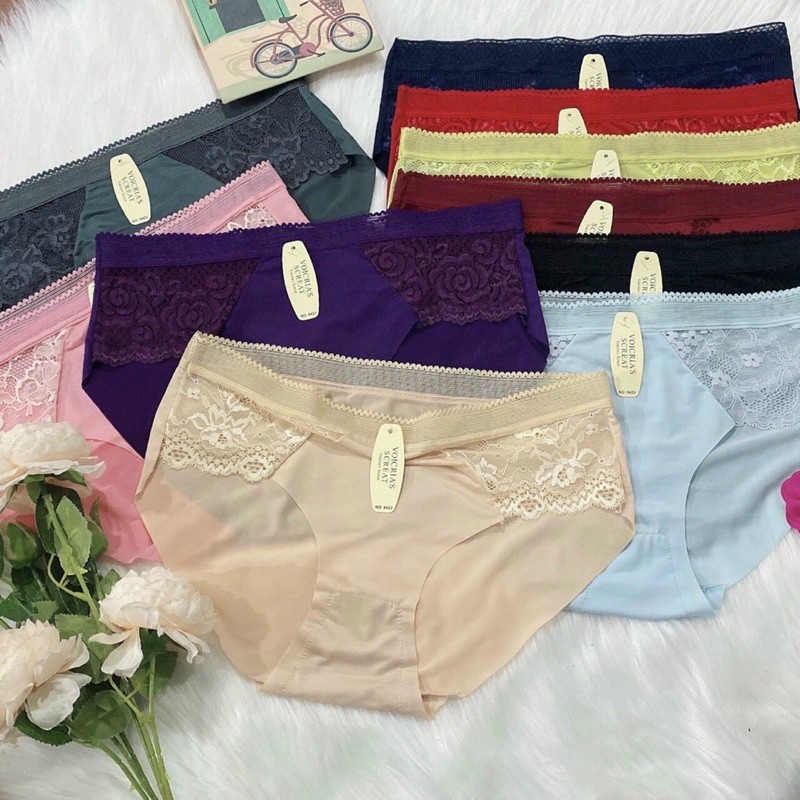 COMBO 10 QUẦN LÓT SU PHỐI REN CỰC ĐẸP | BigBuy360 - bigbuy360.vn