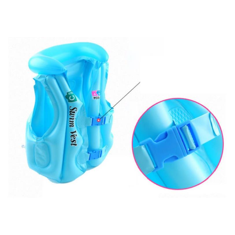 Áo phao bơi cho bé tập bơi từ 5-10 tuổi tối đa 30kg !
