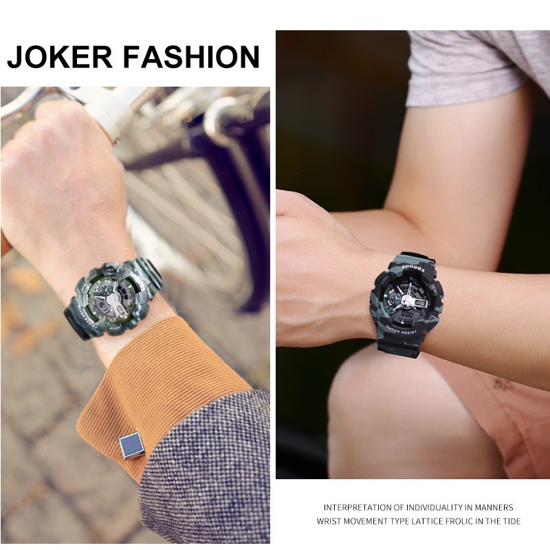 Đồng Hồ Nam Thể Thao SHHORS SPORT WATCH Quân Đội 692BM.
