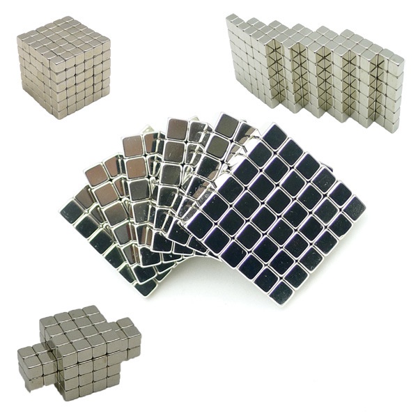 ☊Bucket Ball 3mm216pcs Vuông Magic Magnetic Piece Cube Strong Magnet Building Block Factory Cung cấp sỉ