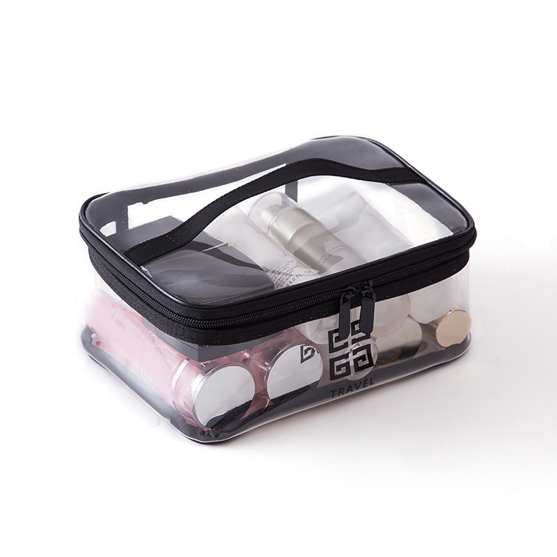 Túi Đựng Mỹ Phẩm Bằng Tpu Trong Suốt In Hình Bán Nguyệt Sức Chứa Lớn Cho Nam Và Nữ Jp60Vn