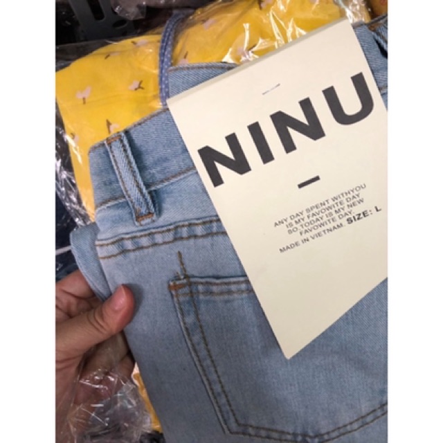 [ẢNH THẬT+VIDEO] Quần Jeans Nữ Cạp Chéo Ống Suông