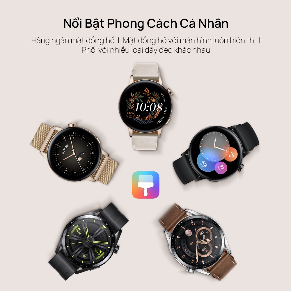 [Mã ELBAUCN1 giảm 5% tối đa 200K] Đồng Hồ Thông Minh HUAWEI WATCH GT 3 42mm |Theo Dõi Spo2 Cả Ngày | BigBuy360 - bigbuy360.vn