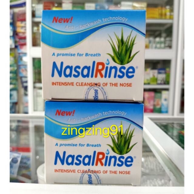Hộp muối rửa mũi NasalRinse hộp 25 gói