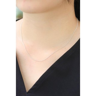 Dây Chuyền Bạc Bi Trơn