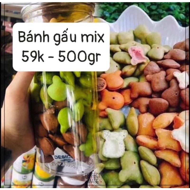 Bánh Gấu Mix 3 Vị
