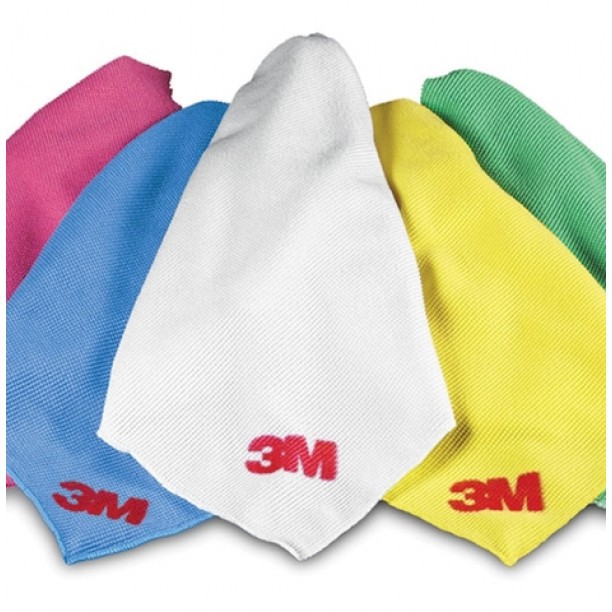-Khăn lau xe cao cấp vải mịn, siêu đẹp 3M Microfiber Cloth - Nhiều màu đẹp