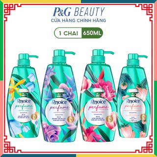 Dầu gội Rejoice nước hoa chai 650G Hoa Hồng/Hoa Mẫu Đơn/Hoa Lily/Dâu Tây Trắng ( Đại lý Ngọc Toản)