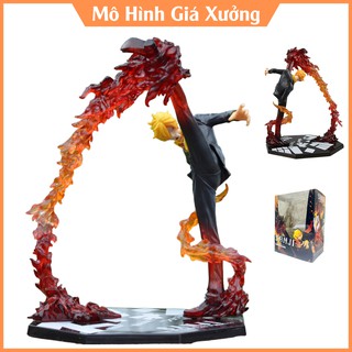 Mô hình One Piece Sanji F.zero hàng cao cấp siêu đẹp cao 18 cm hiệu ứng chiến đấu , figure mô hình one piece