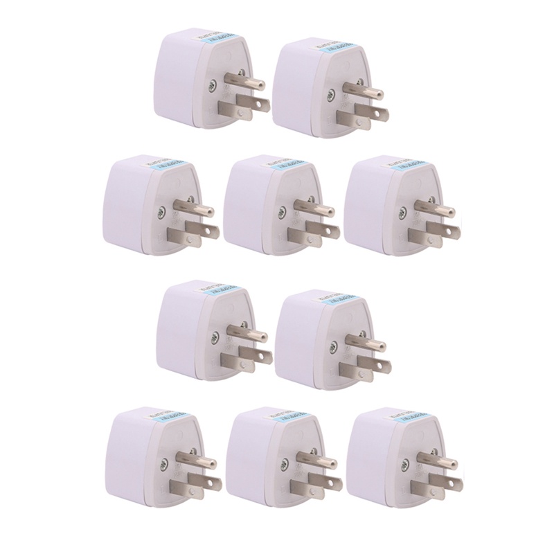 Phích Cắm Chuyển Đổi AU UK EU Sang US AC Tiện Dụng Khi Đi Du Lịch