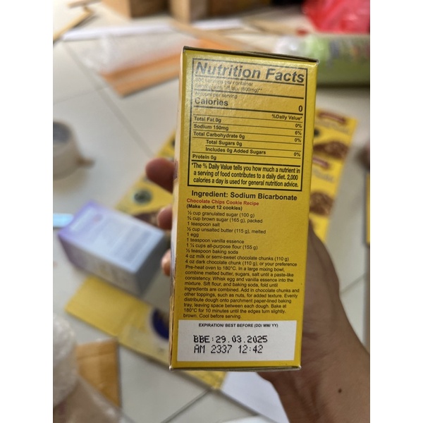 BỘT BAKING SODA -454G
