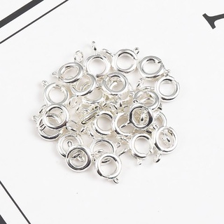 Khóa tròn xi vàng/ xi bạc 6mm