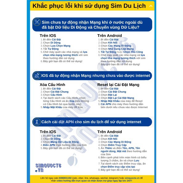 SIM DU LỊCH HÀN QUỐC INTERNET KHÔNG GIỚI HẠN