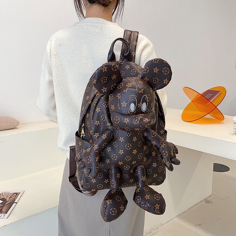 Balo Hoạ Tiết MICKY Cao Cấp Vừa A4,LAPTOP❤️