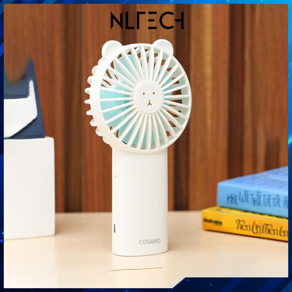 [ HÀNG CAO CẤP ] Quạt sạc mini Cosano CF003 Trắng