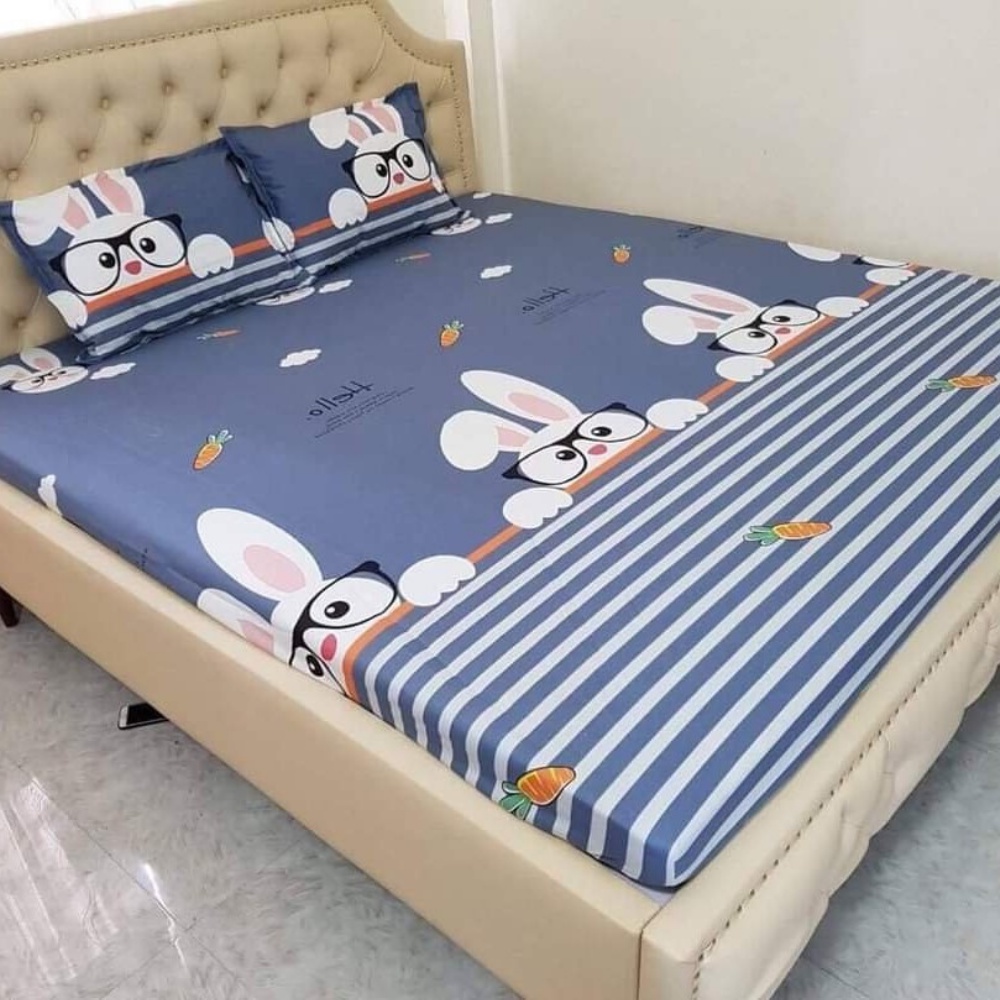 Ga Giường Chống Thấm Cotton Cao Cấp Goodmama Chính Hãng Bảo Hành 6 Tháng