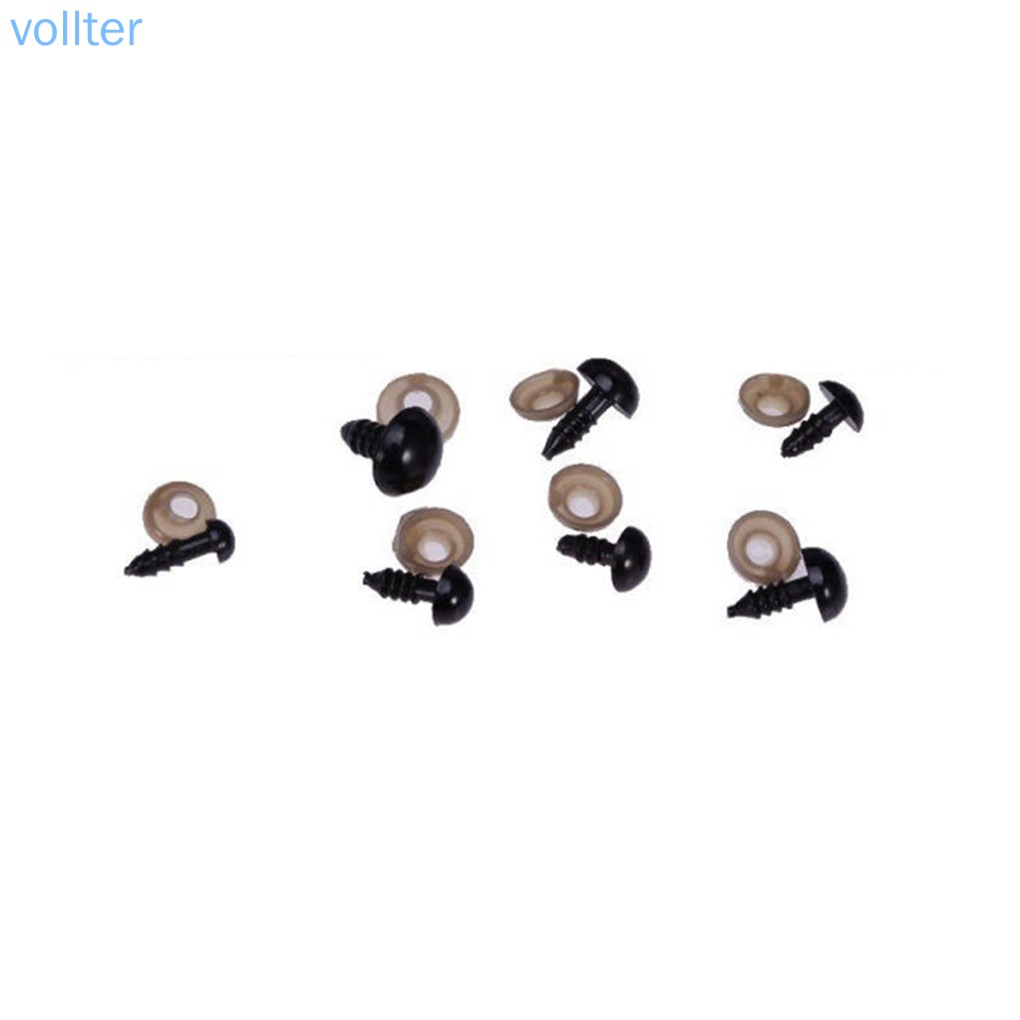 Set 100 Phụ Kiện Mắt 6mm / 8mm / 9mm / 10mm / 12mm Cho Búp Bê