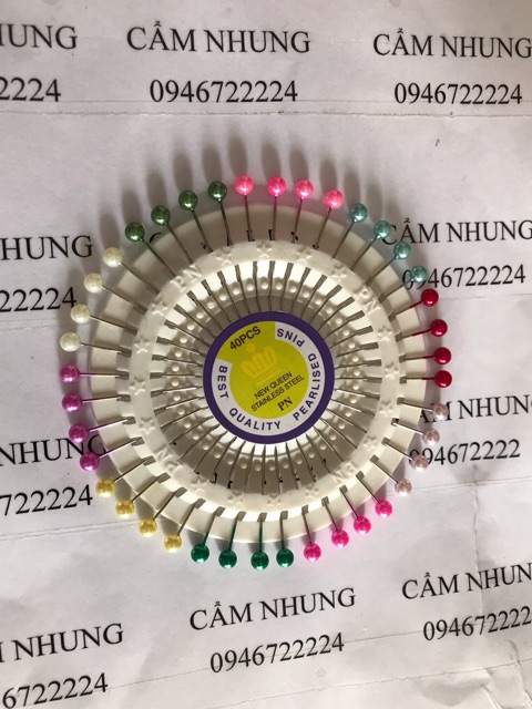 Kim cúc định hình vải ( 1 cây 50 vĩ )