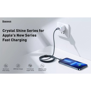 Cáp Sạc Nhanh Iphone Lighting - Type C Chính Hãng Baseus
