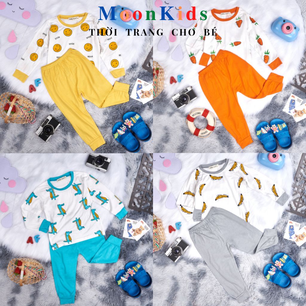 Bộ Body Thu Đông Hình Các Con Vật Ngộ Nghĩnh🐨COTTON 100%🐨 dành cho bé trai,gái từ 7-20kg có sẵn giao ngay
