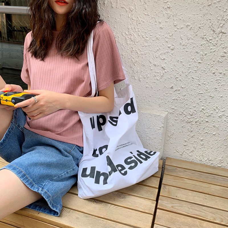 Áo Dệt Kim Tay Ngắn Dáng Rộng In Hình Hoa Xinh Xắn Phong Cách Vintage