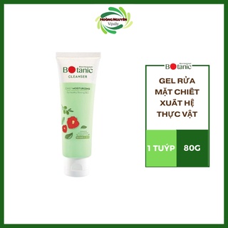 Gel rửa mặt chiết xuất hệ thực vật Mentholatum Botanic Cleanser 80g