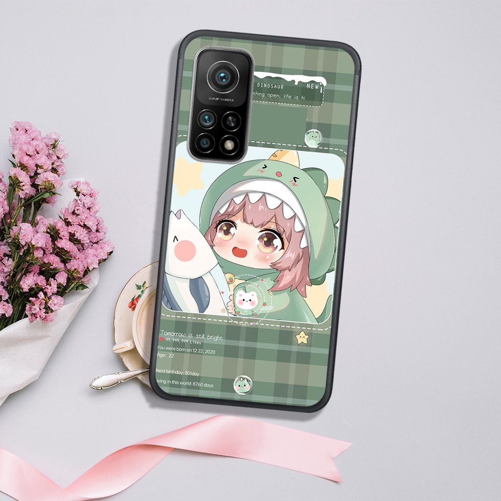 [HOT]ỐP XIAOMI REDMI 10 - REDMI NOTE 10 4G - REDMI NOTE 10 5G  , IN HÌNH KHỦNG LONG CHIBI SIÊU DỄ THƯƠNG.