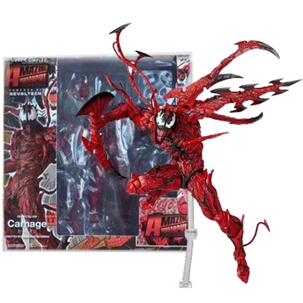 Mô hình đồ chơi nhân vật Venom trong phim Revoltech có khớp cử động bằng PVC mẫu mã số 008