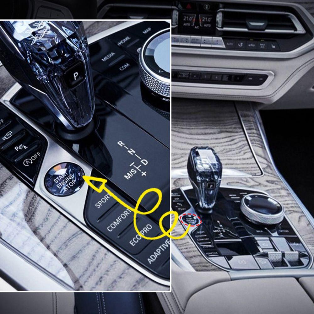 Nắp Nút Đánh Lửa Bằng Nhựa Cao Cấp Cho BMW E90 E91 E92 E93 E60 E70 E71 E83 E84 E87 E89