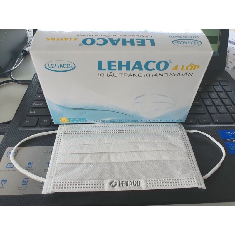 Khẩu trang y tế 4 lớp Lehaco - hôp 50 chiếc | BigBuy360 - bigbuy360.vn