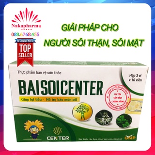 [KÈM QUÀ] Bài Sỏi Center – Giúp lợi niệu bài sỏi, ngừa và suy giảm sỏi thận, sỏi bàng quang, sỏi túi mật, sỏi ống dẫn mậ