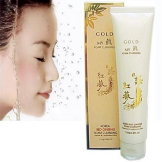 Sữa rửa mặt sâm vàng Hàn Quốc – Korea red ginseng foam cleansing