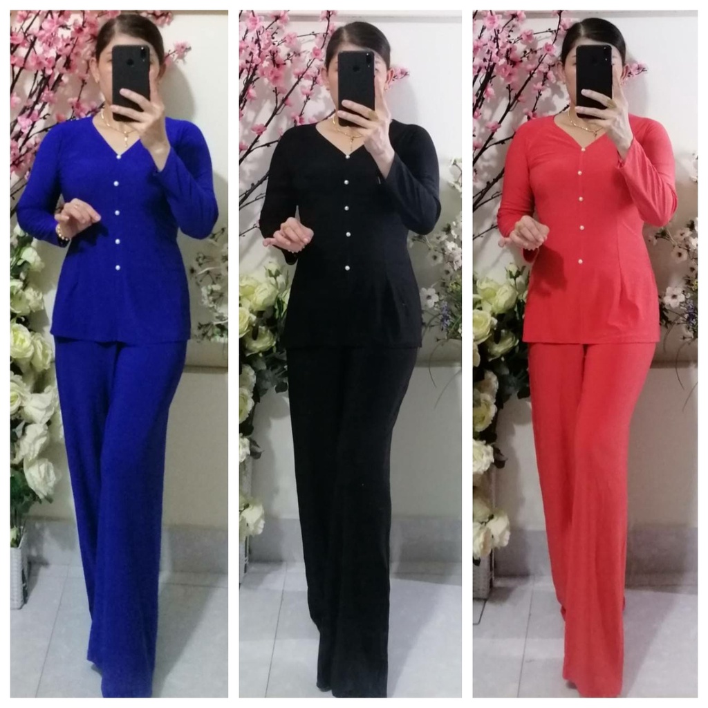 Bộ Bà Ba Màu Ống Rộng