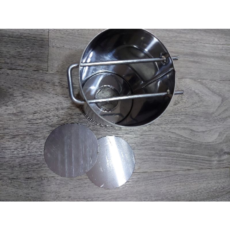 Khuôn làm giò chả( chả lụa) loại 0.5kg,  khuôn bằng inox