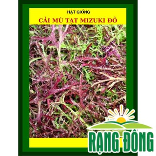 Hạt Giống Cải Mù Tạt Mizuki 10 Loại 10 Gram  - Hạt Giống Chịu Nhiệt