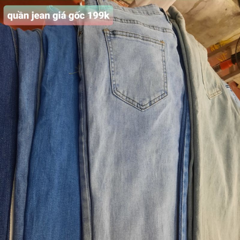 Quần jean xuất dư lẻ số