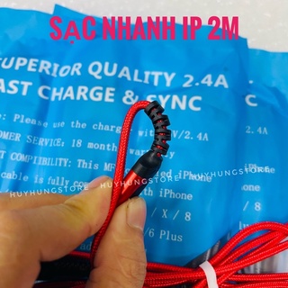 Cáp Sạc Nhanh IP dài 2m