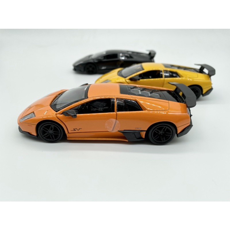 Mô hình xe ô tô sắt  Lamborghini Murcielago LP 670-4 tỷ lệ 1:36, mô hình tĩnh xe bằng sắt chạy cót