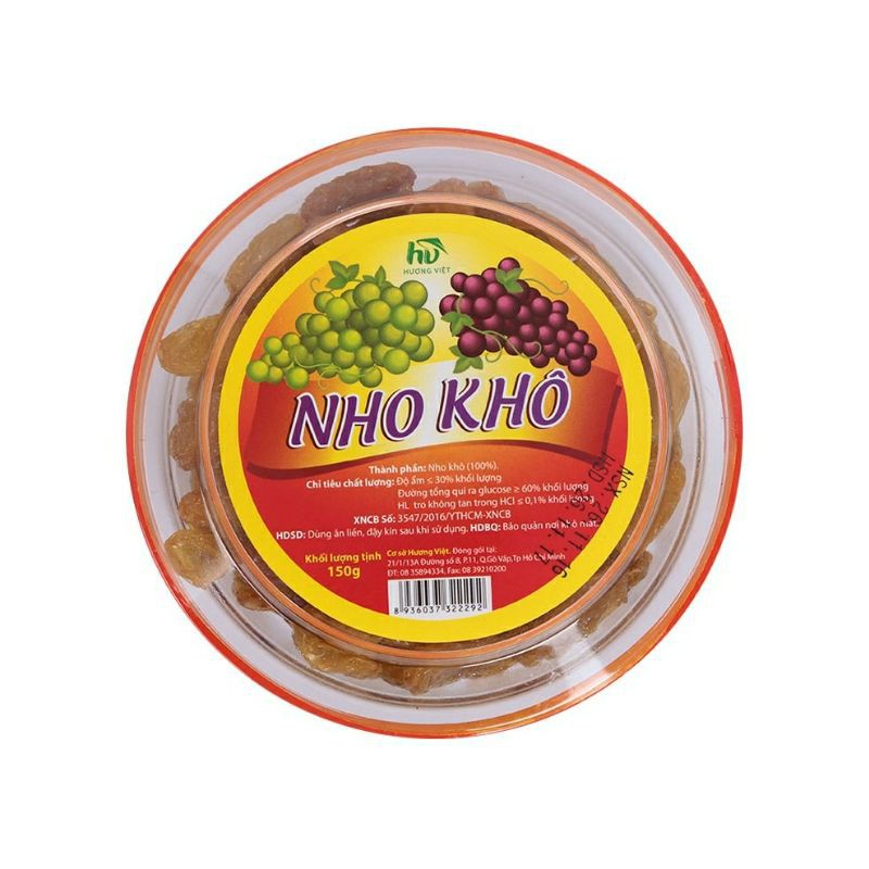 100gr nho khô Mỹ