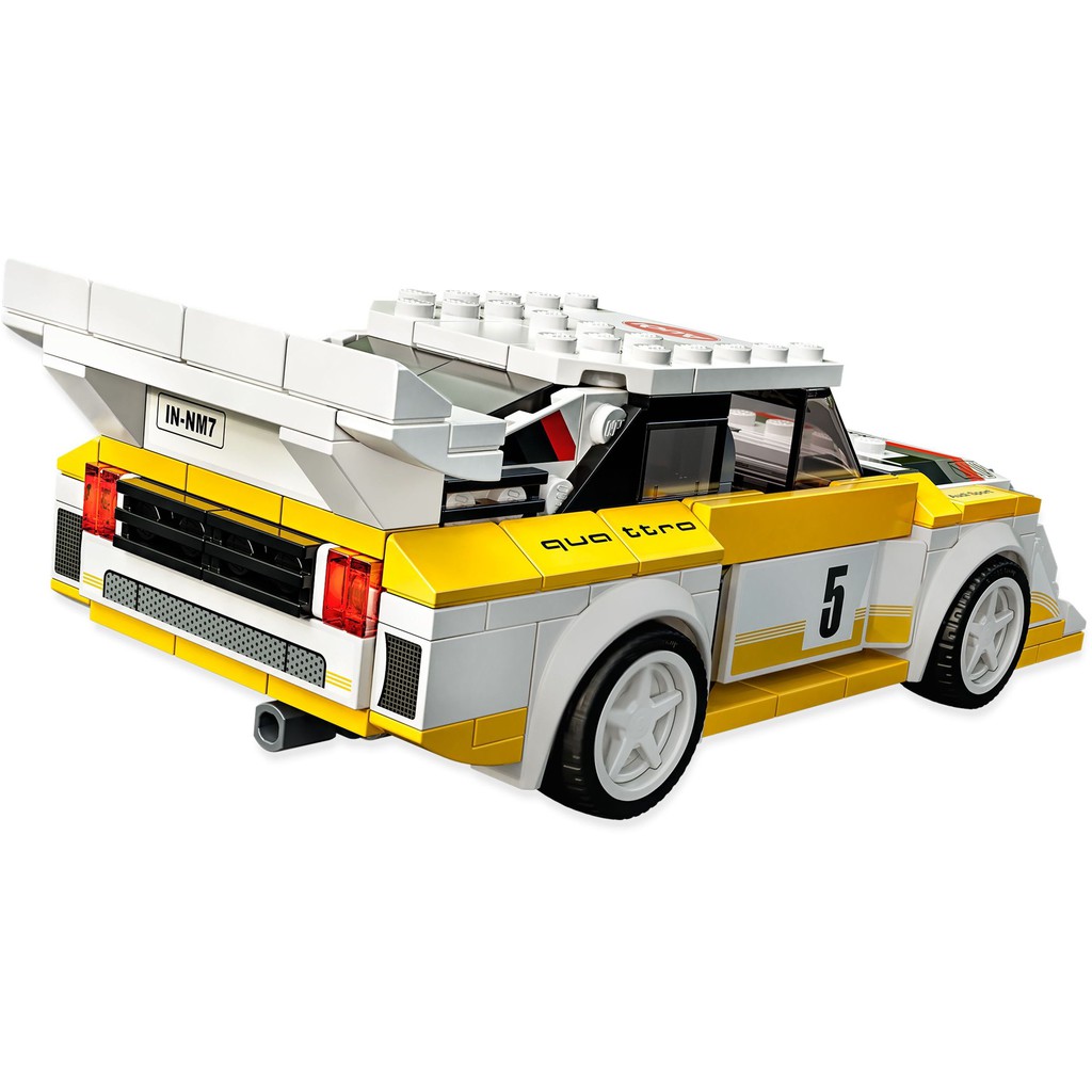 76897 LEGO 1985 Audi Sport Quattro S1 - Xe đua Audi Sport Quattro S1