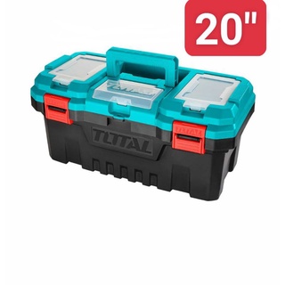 Thùng nhựa đựng đồ nghề total 20 inch móc khóa nhựa mã: tpbx0201