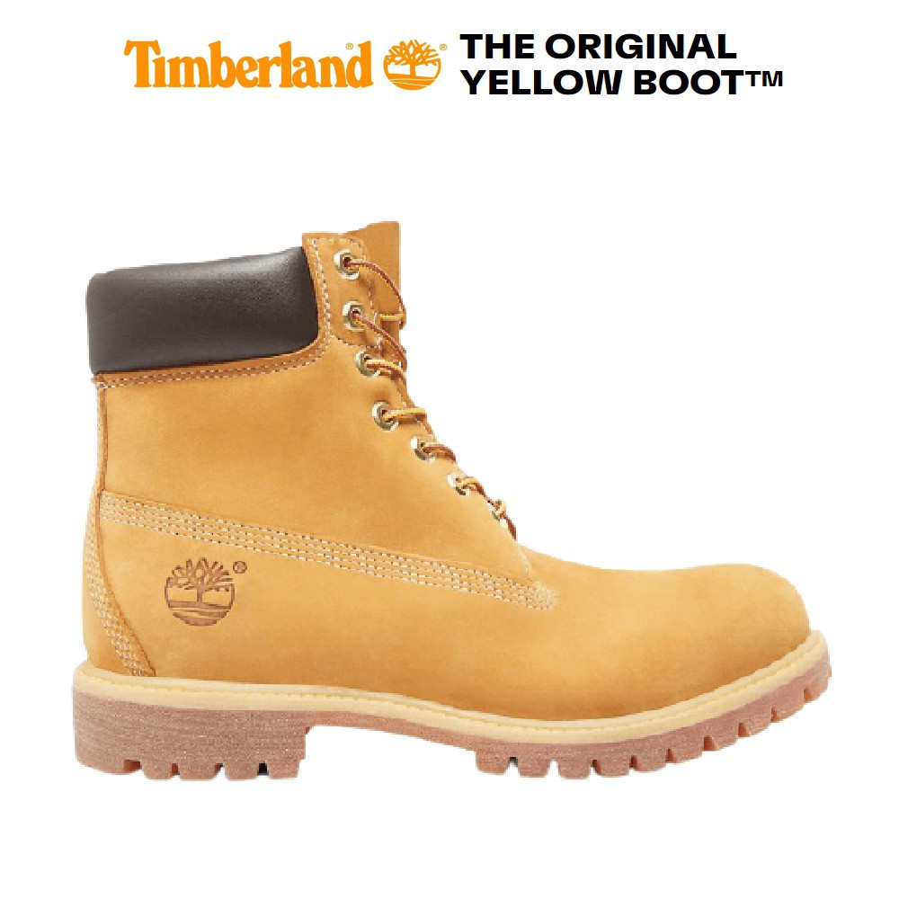 Giày Cổ Cao 6 Inch Premium Boots Wheat Nubuck Unisex Timberland TB010061 -ah22