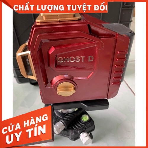 Máy cân bằng bắn cốt cân mực laser giá rẻ 12 tia xanh chính hãng Akuza Ghost D