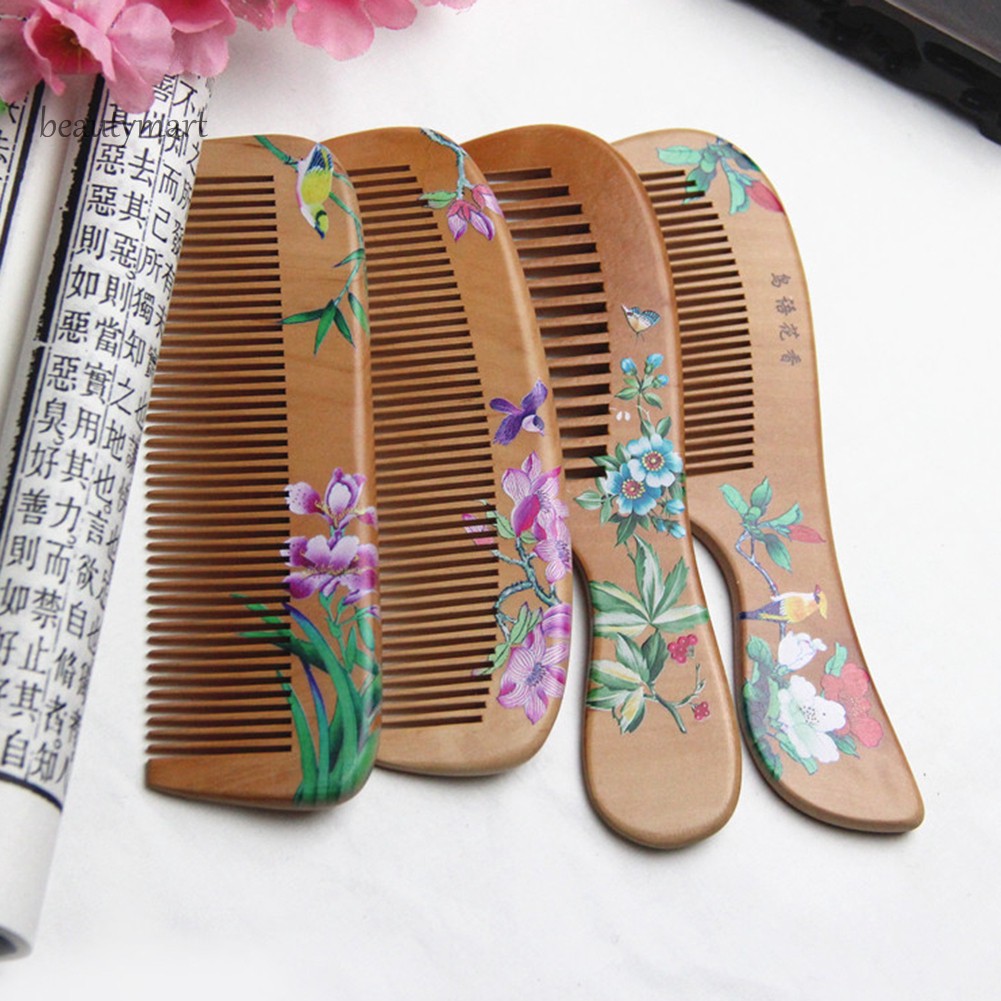 [Hàng mới về] Lược gỗ tĩnh điện chống tĩnh điện