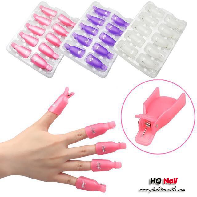 Kẹp ủ ngón tay siêu xinh dùng ủ phá gel tay