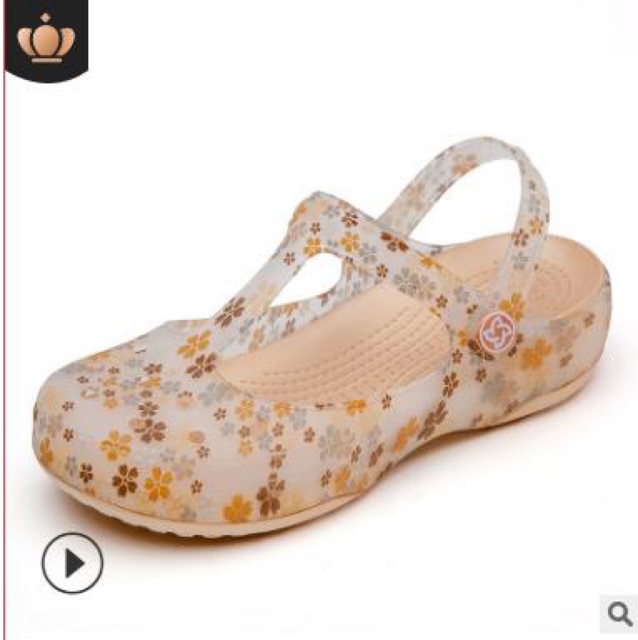 [DÉP NỮ] Dép sục. Dép siêu nhẹ. Dép đi mưa. Hàng VEBLEN cao cấp hoạ tiết | BigBuy360 - bigbuy360.vn